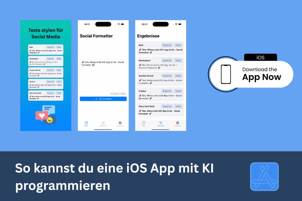 So kannst du eine iOS App mit KI programmieren