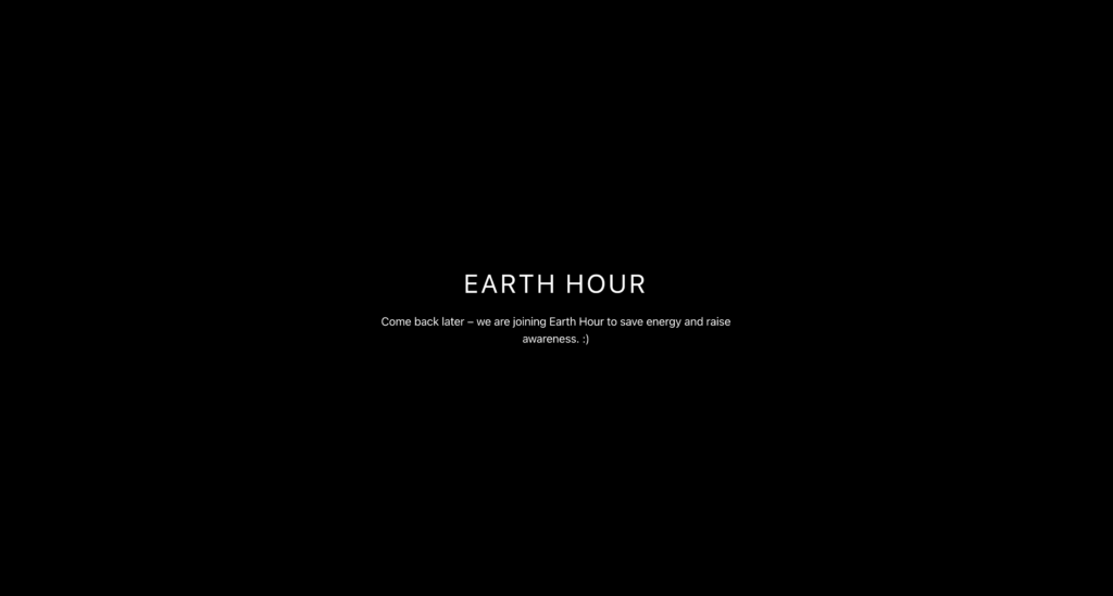 Earth hour