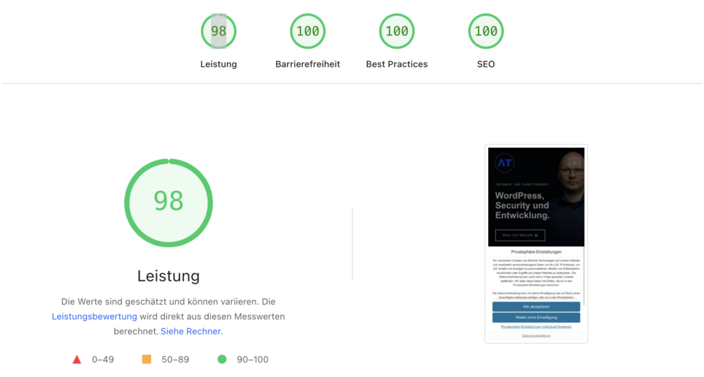 WordPress-Seite schneller machen: Pagespeed und technische Performance optimieren